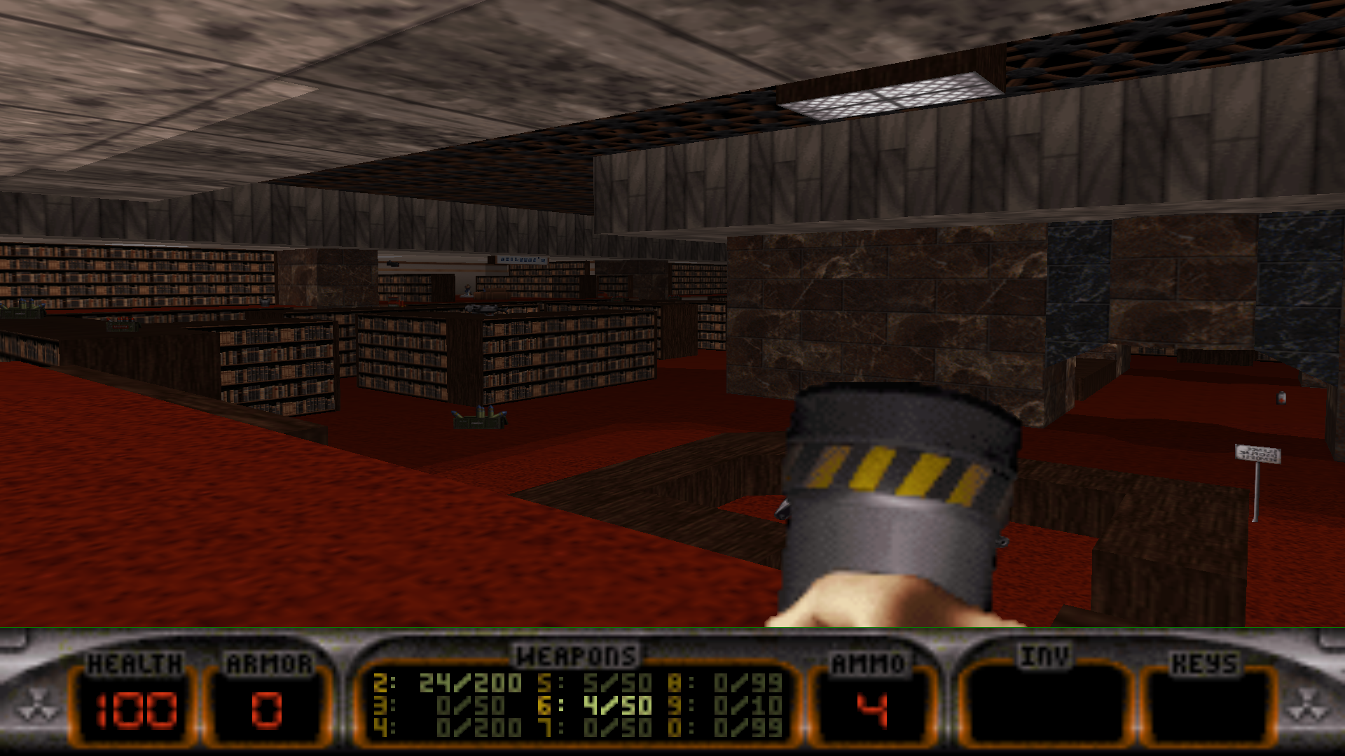 Library Duke Nukem 3D Map